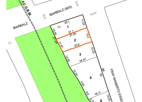 Terreno Venta Desarrollo 2000 M2 Portal Abasto General Pueyrredon