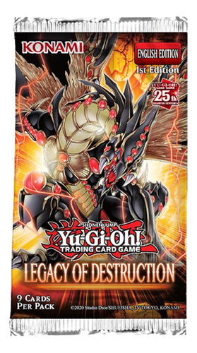 Yu Gi Oh Booster Legacy Of Destruction Ingles Sobres M4e 