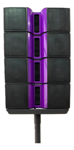Caixa Amplificada 15 Pol Waldman Sistema De Torre 60hz Preto