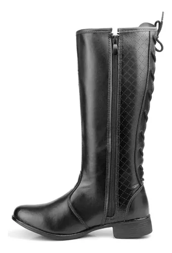 Gladiadora rasteira cheap cano alto