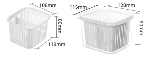 Caja De Almacenamiento De Alimentos Transparente Para El