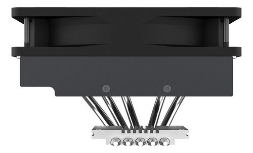 Resfriador de CPU ID-Cooling Is-50 Max RGB Intel e Amd 77 mm de altura