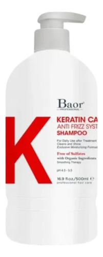 Baor K Shampoo Keratine Care 500 Ml