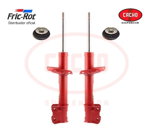 Kit Amortiguadores Del. Fric Rot P/ Chevrolet Agile C/cazole