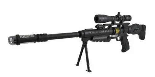 Rifle Arma Sniper De Brinquedo Arma Mira A Lazer - JUN QI