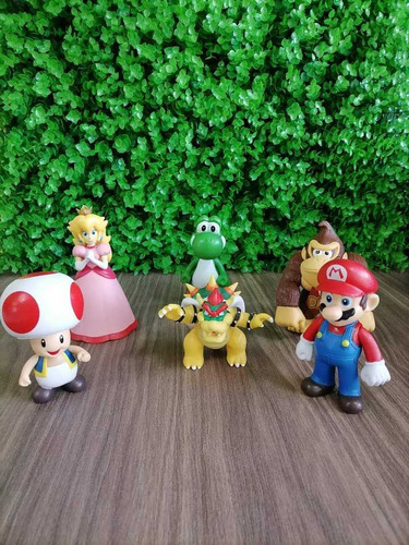 Figuras Super Mario Bros Set De 6 Figuras