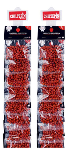 Chile Chiltepin Tiras 12 Sobres (2pzas) | Hardpin Chiltepin