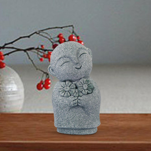 3 Monje Estatuilla Mini Buda Pecera Decoraciones Para Estilo