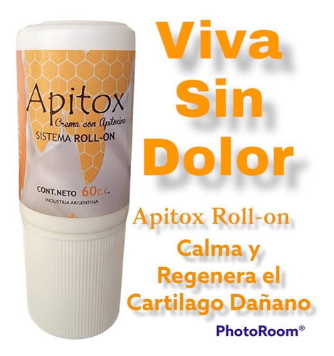Apitox Roll On Con Venenno De La Abeja X 60 Cc