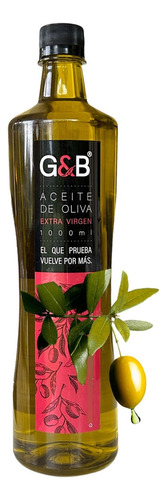 Aceite De Oliva Extra Virgen Botella G & B Catamarca 1000ml