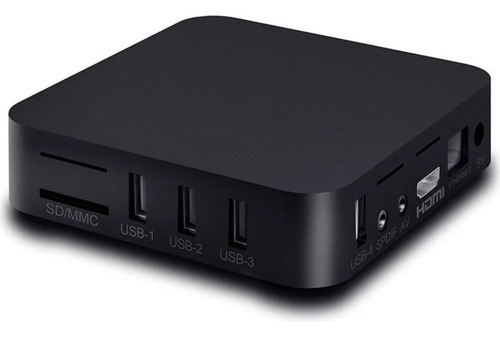 Convertidor A Smart Tv Box Android Mag1s Negro