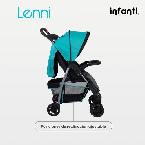 Infanti Carriola Para Bebe Lenni Turquesa Carreola Con