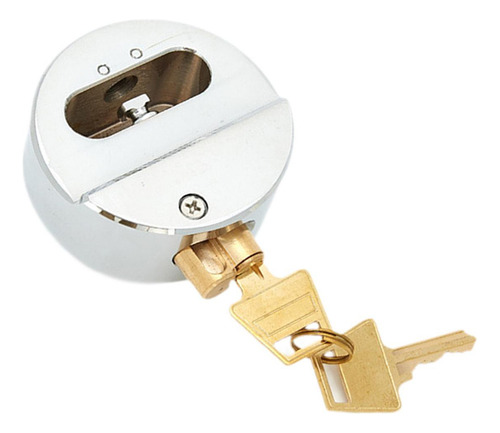 Candado Redondo De 73mm, Candado Y Llave Con Llaves,