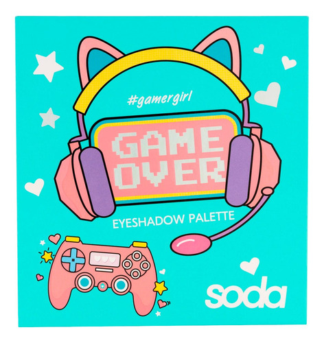 Paleta De Sombras Game Over Ultimate Burst