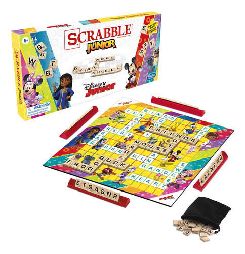 Hasbro Gaming Scrabble Junior: Juego De Mesa Edición Junio
