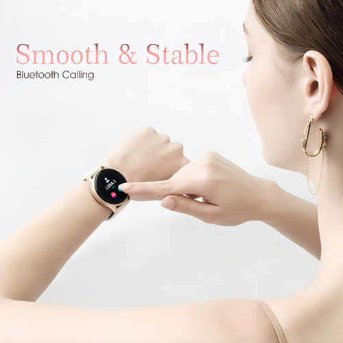 Smartwatch Kieslect Lora 2 Rosado 1.3 Con Llamadas 2 Correas