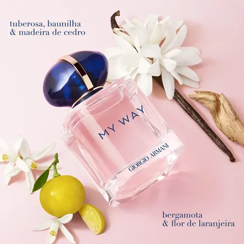 Armani Beauty Perfume Feminino My Way Eau de Parfum, Refilável 90...