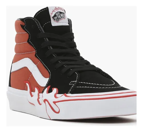 Flame vans high top clearance