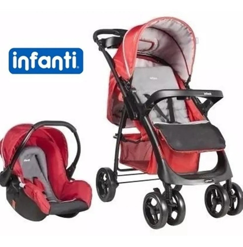 Imagen 1 de 2 de Coche Paseo Travel System Con Base Andes Infanti
