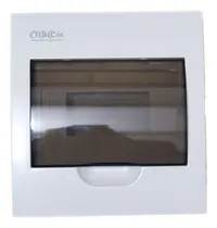 Comprar Tablero Exterior 4 Modulos Embutir Puerta Transparente Tbcin
