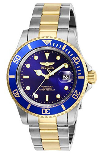 Reloj De Cuarzo Invicta Pro Diver Para Hombre Con Acero Inox