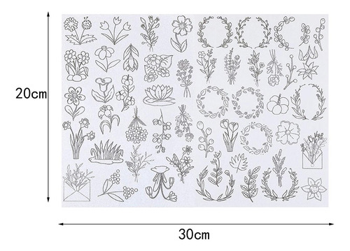 Papel De Bordado Estabilizador Solúvel Em Água Stitch Style
