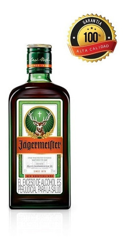 Licor De Hierbas Jagermeister Bot 375ml - mL a $187