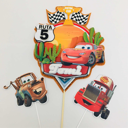 Cake Toppers Deco Torta 3d Cars Carros