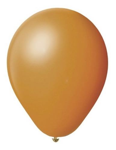 Globos Perlado 12 Dorado Cumple Fiesta Decoración X 25 Un