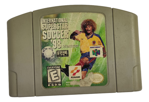 International Superstar Soccer 98 Para Nintendo 64 - Fisico (Usado)