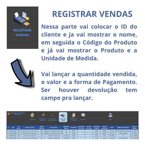 Planilha De Vendas E Controle De Estoque Para Pet Shop Excel