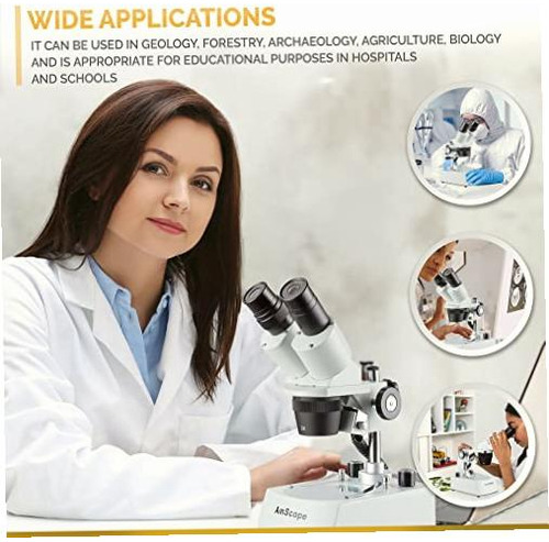 Amscope Se306r-pz Microscopio Binocular Estéreo Led