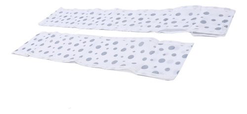 Protector De Cuna De Malla Transpirable De 2 Piezas Para Tam