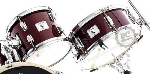 Bateria Noah Sc5 Series Metallic Wine 22,10,12,16 Completa