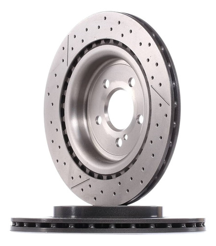 Par Disco Freio Traseiro Brembo Mercedes A45 Amg W176 13-18