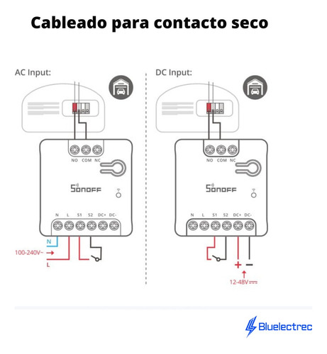 Interruptor Inteligente Wifi Contacto Seco - Mini D Sonoff