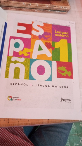 Español 1 Lengua Materna Unidad 2 Versión Trimestral Norma (Usado)
