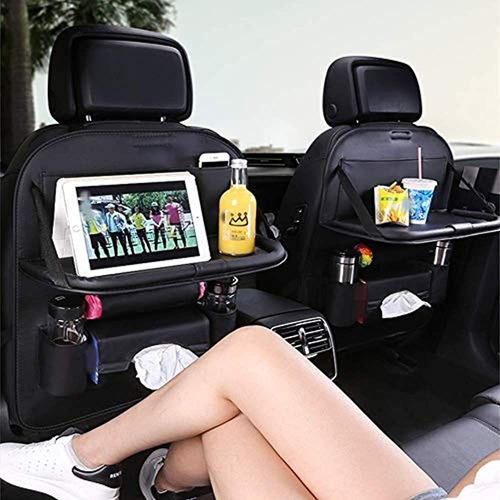 Imagen 3 de 4 de Sijaweyi Organizador Del Asiento Trasero Del Coche Protector