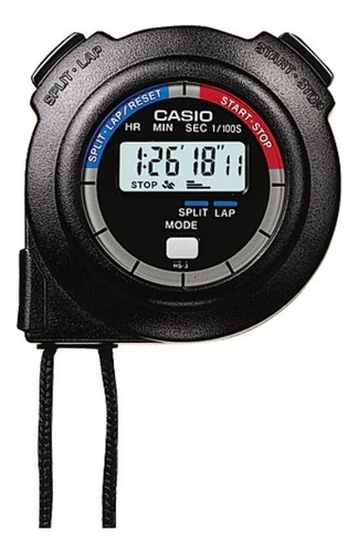 Cronómetro Casio HS-3 Negro