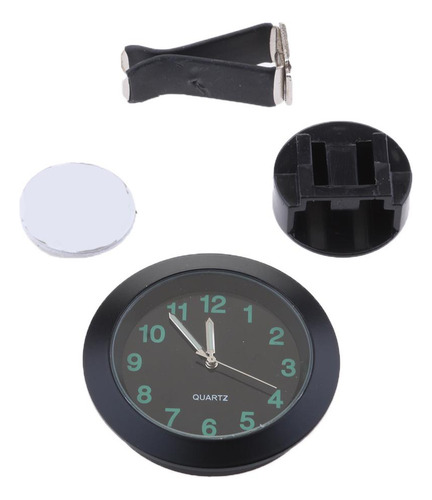 Universal Car Reloj De Reloj Automático Reloj Negro
