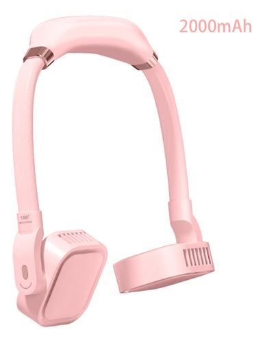 Ventilador De Cuello Portátil Con Manos Libres: Usb, 3, Port
