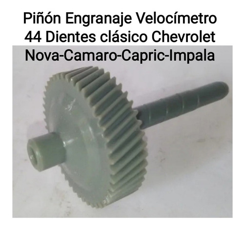 Piñón Engranaje Velocímetro  Chevrolet Clásicos 9780470