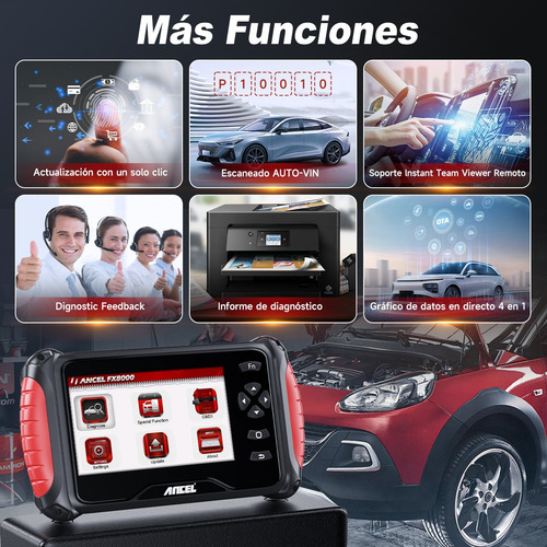 Obd2 Scanner Ancel Fx8000 Sistema Completo Del Coche Tpms