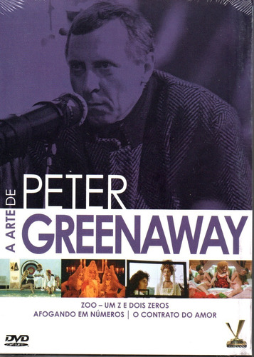 Dvd A Arte De Peter Greenaway C/cards - Versatil - Bonellihq