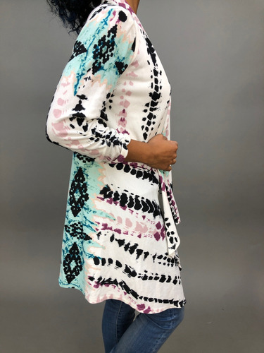 Cardigan About A Girl De Color Blanco Talle Xl (Usado)