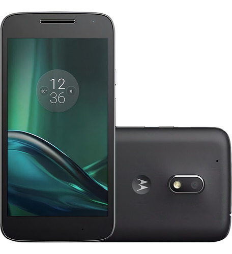 Moto G4 Play Dual SIM 16 GB preto 2 GB RAM - Excelente (Recondicionado)