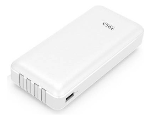 Power Bank Cargador Inalámbrico Roca 20.000 Mah 4 Salidas Blanco