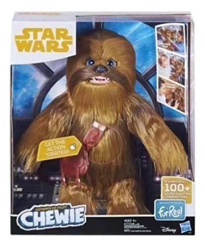 Boneco de ação Hasbro Chewbacca Ultimate: co-piloto Chewie E0584