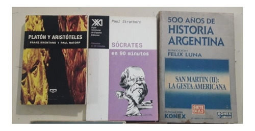 Lote Libros Historia, Política, Filosofía, Antropología