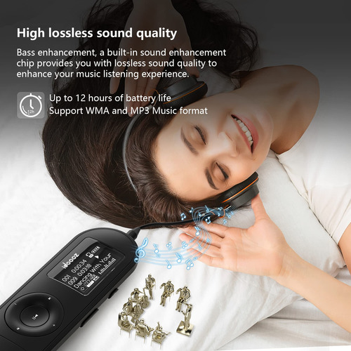 Reproductor De Mp3 Idoooz U2 8 Gb Usb Con Radio Fm Color